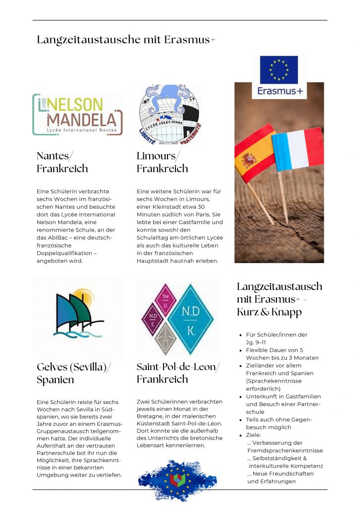 Schul-Newsletter Europa & Internationales - 1-11