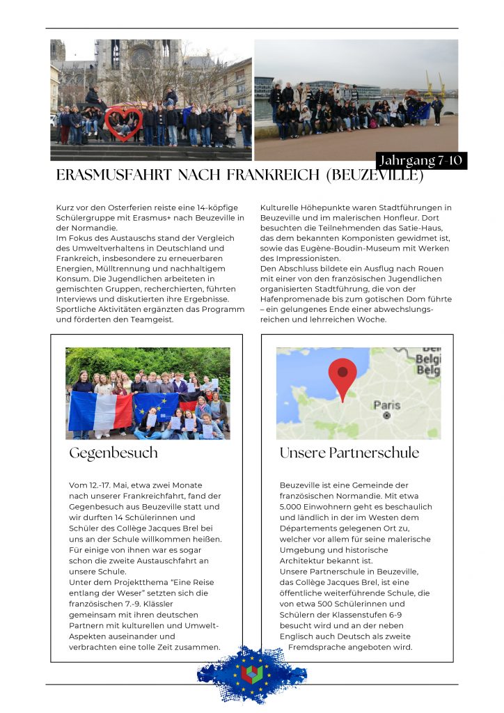 Schul-Newsletter Europa & Internationales - 1-2